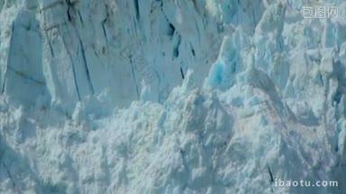 阿拉斯加冰川湾国家公园的马杰里冰川